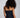 Top tipo bustier con fruncido para mujer