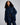 Camisa abotonada de estilo oversize para mujer