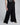 Pantalón de tiro alto para mujer luxe twill