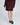 Falda envoltura asimétrica falta con cremallera para mujer luxe twill