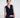 Chaleco 3 botones para mujer luxe twill