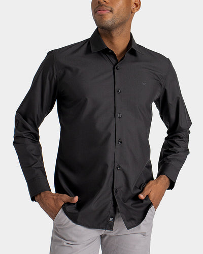 Camisa manga larga black