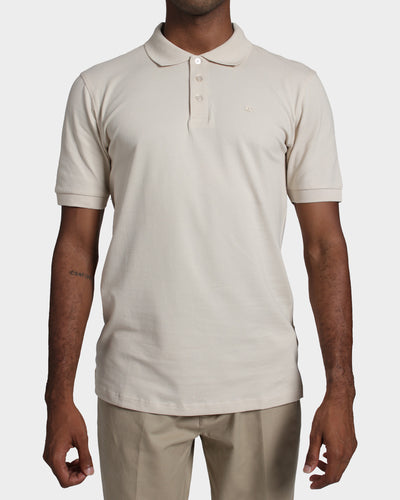 Polo fondo entero crema